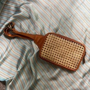 Street Level Rattan Hip Bag